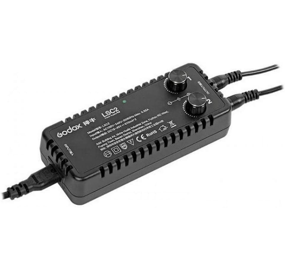 Godox LSD60 Tragbares LED-Ministudio – 60 × 60 cm, 40 W – Schwarz