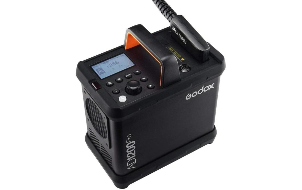 Godox AD1200Pro Power Pack – 1200 Ws, 187,2 Wh Akku, Leitzahl 124 – für Canon, Fujifilm, Nikon u. a.