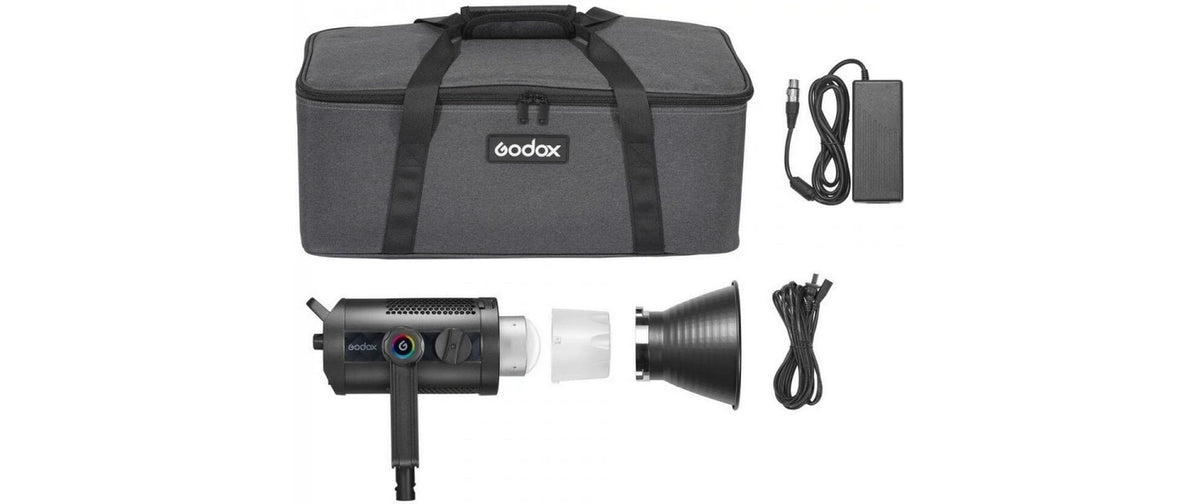Godox SZ150R Bi-Color LED-Video-Licht – 150 W, 2800–6500 K, CRI 97, dimmbar – Schwarz