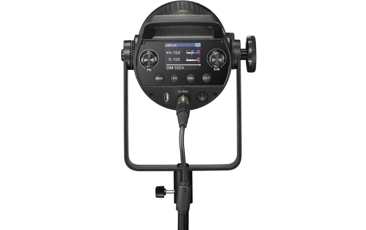 Godox SZ150R Bi-Color LED-Video-Licht – 150 W, 2800–6500 K, CRI 97, dimmbar – Schwarz