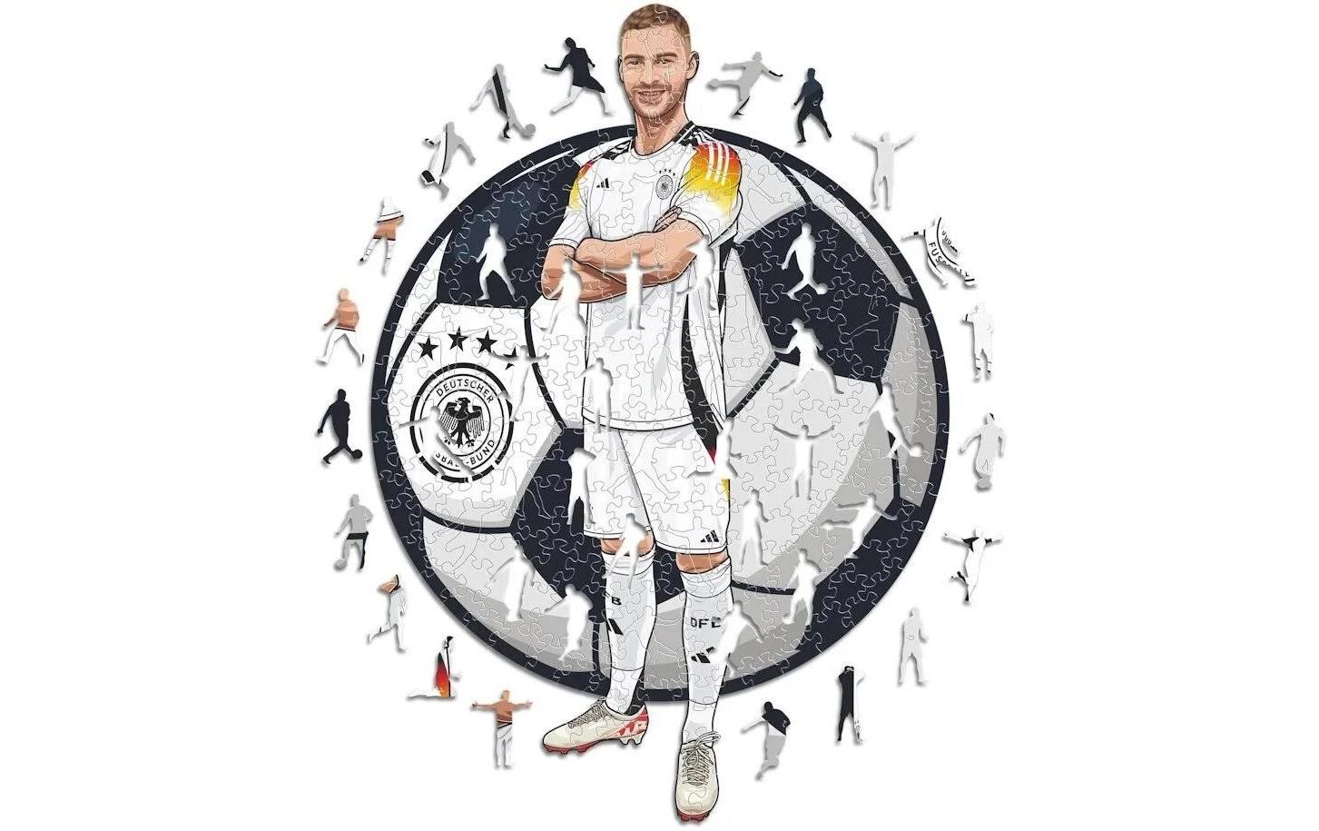 Iconic Puzzles Joshua Kimmich (DE Nationalmannschaft) – Logikspiel, 1 Spieler, ab 10 J., DE