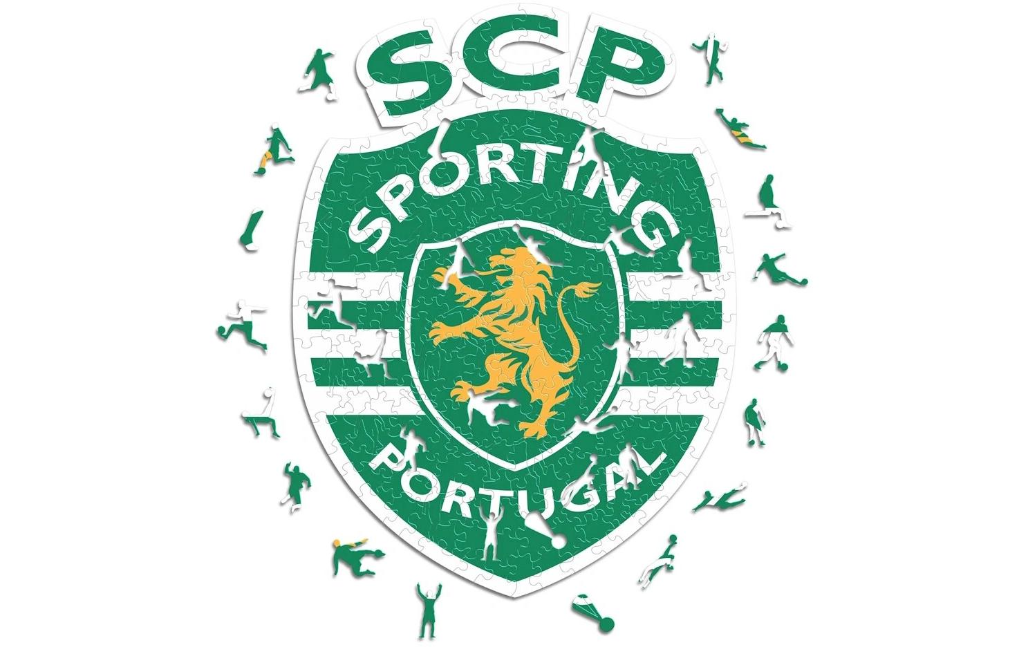 Iconic Puzzles Sporting CP - Logo – Logikspiel, 1 Spieler, ab 14 Jahren, mehrsprachig