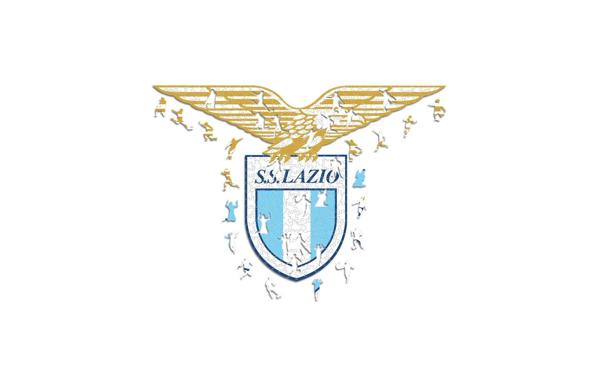 Iconic Puzzles SS Lazio - Logo - Logikspiel, 1 Spieler, ab 10 Jahren, mehrsprachig