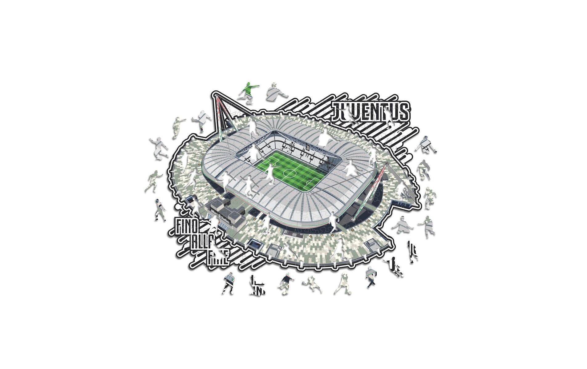 Iconic Puzzles Juventus FC - Allianz Stadium – Logikspiel, 1 Spieler, ab 14 Jahren