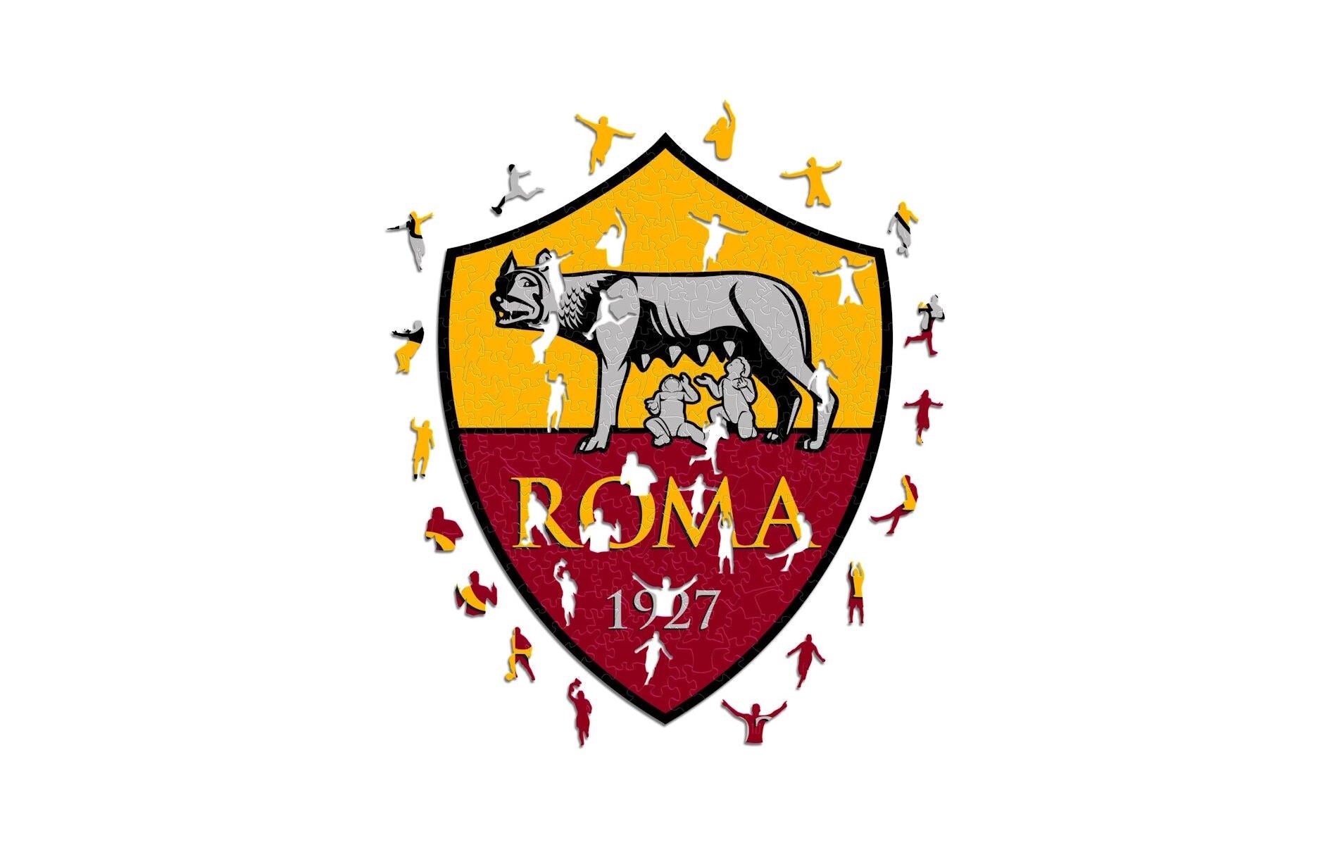 Iconic Puzzles AS Roma - Logo - Logikspiel, 1 Spieler, ab 14 Jahren, mehrsprachig