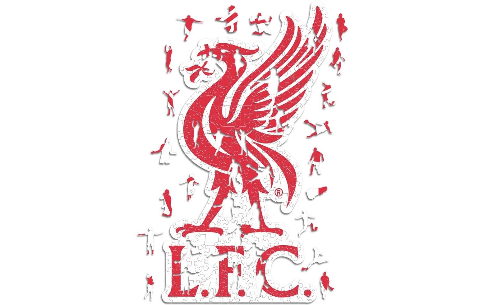Iconic Puzzles Liverpool FC Puzzle – 270 Teile – 24 × 42 cm – ab 10 J. – Holz – FSC