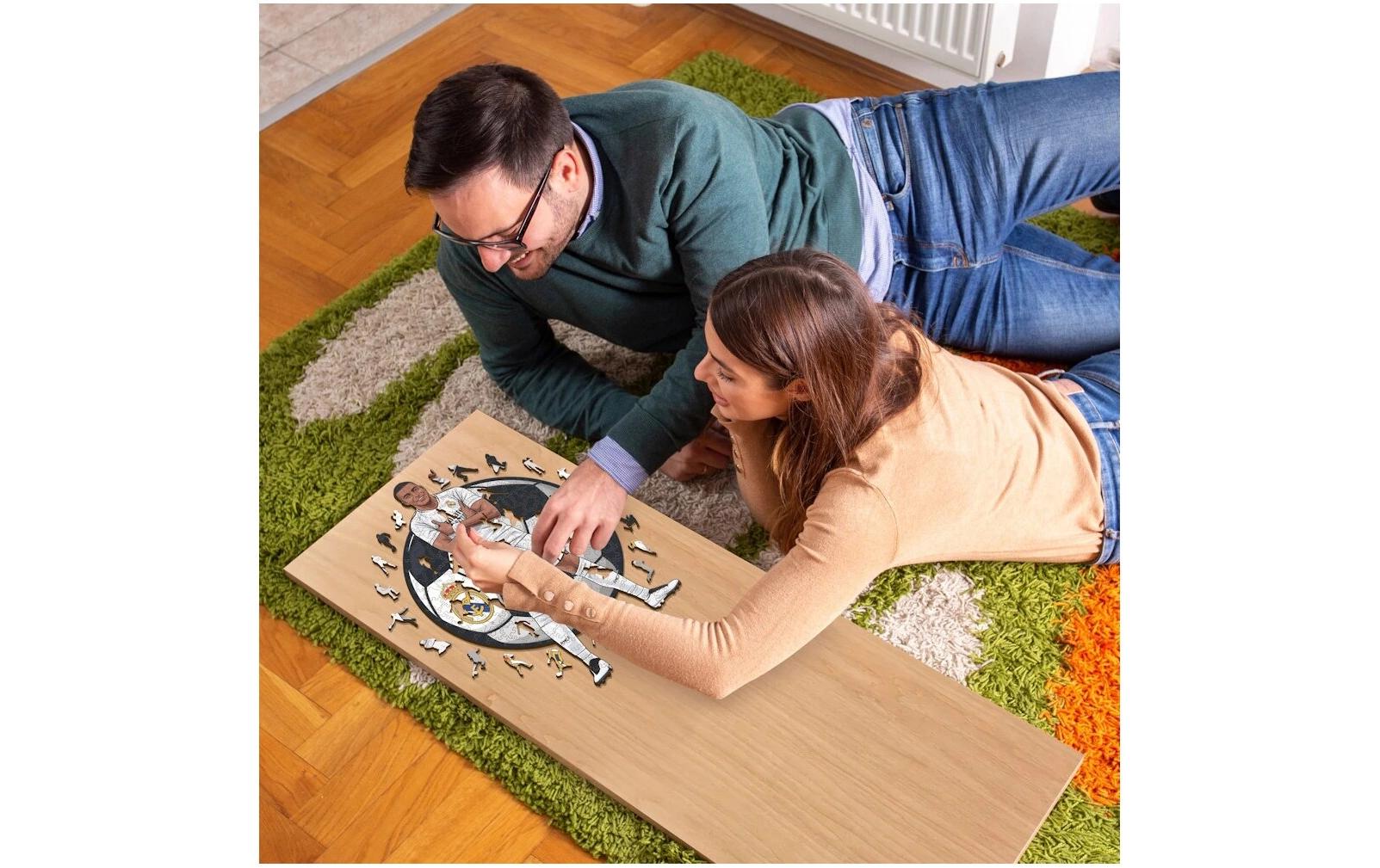 Iconic Puzzles Puzzle Kylian Mbappé – Real Madrid – 270 Teile – 42 × 30 cm – ab 10 J. – Holz – FSC