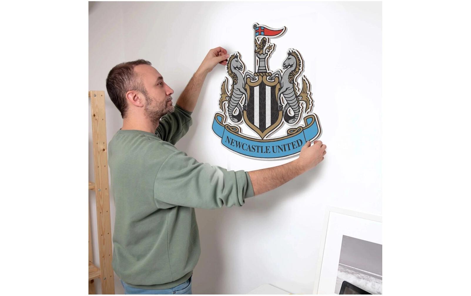 Iconic Puzzles Newcastle United FC - Logo – Logikspiel, 1 Spieler, ab 10 Jahren, mehrsprachig