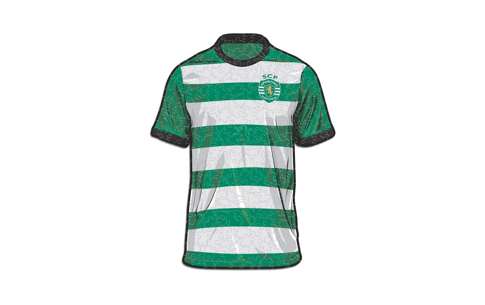 Iconic Puzzles Sporting CP Trikot – Logikspiel, 1 Spieler, ab 10 Jahren, mehrsprachig