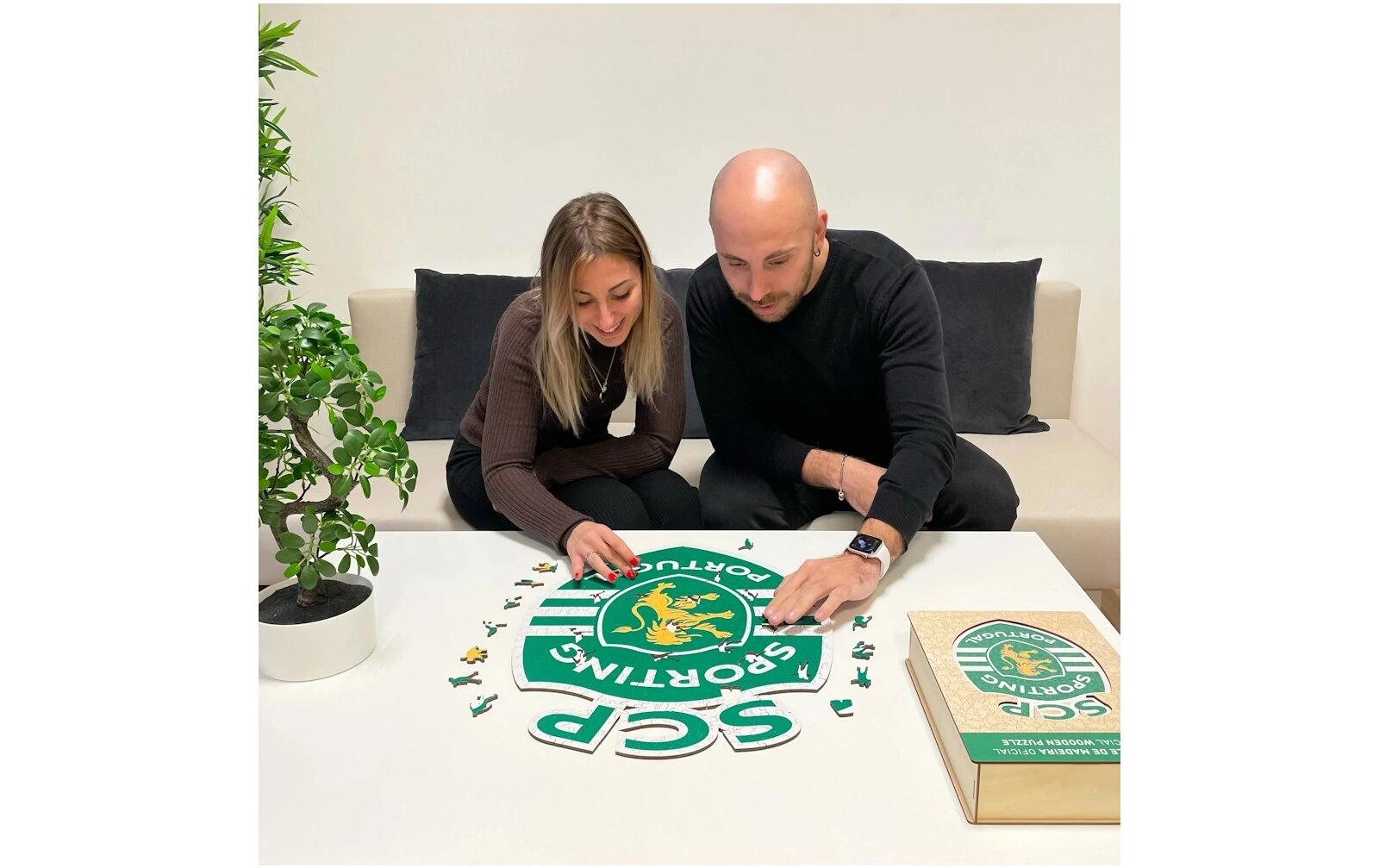 Iconic Puzzles Sporting CP - Logo – Logikspiel, 1 Spieler, ab 14 Jahren, mehrsprachig