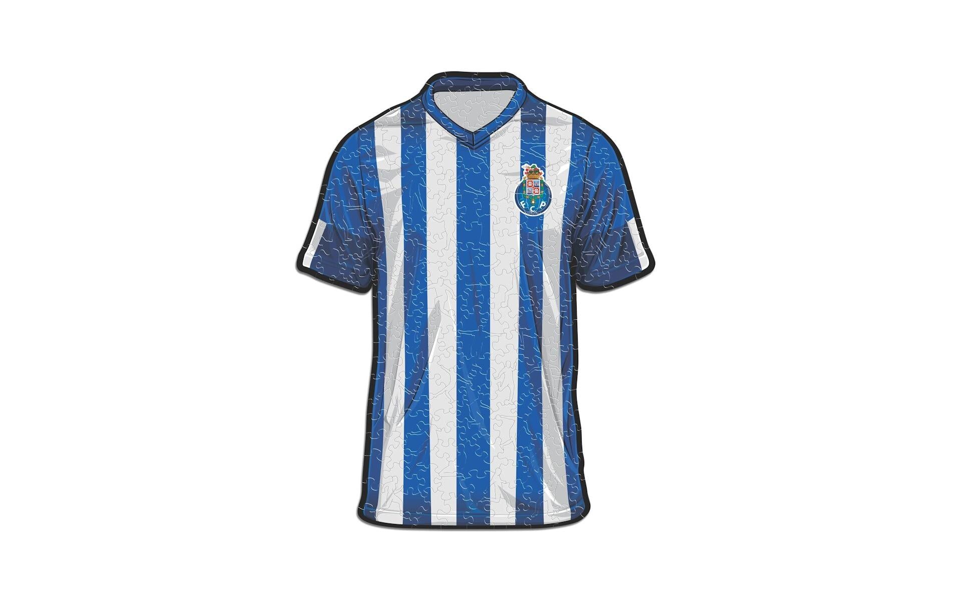 Iconic Puzzles Puzzle FC Porto Trikot – 270 Teile – 30 × 38,5 cm – ab 10 J. – Holz, FSC