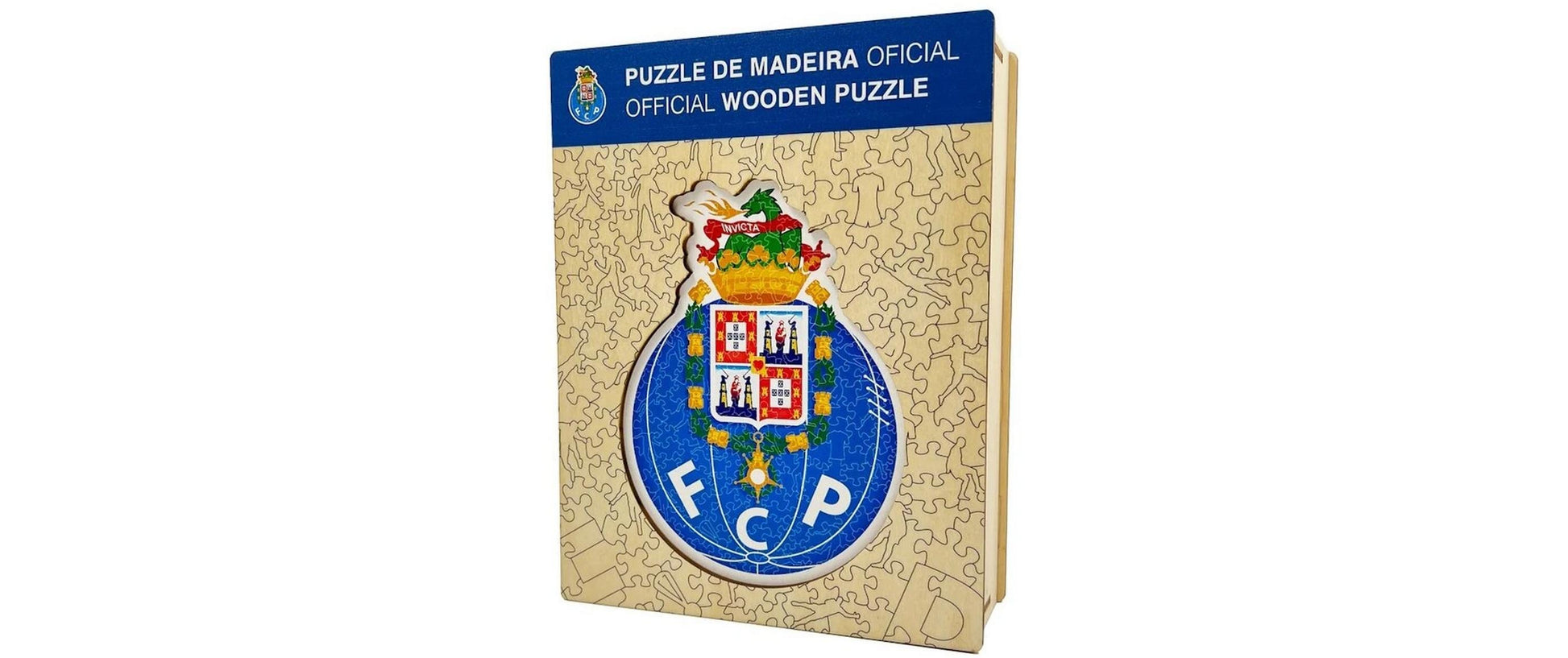 Iconic Puzzles Puzzle FC Porto Logo – 270 Teile – 30 × 40 cm – ab 10 J. – Holz – Mehrfarbig – FSC