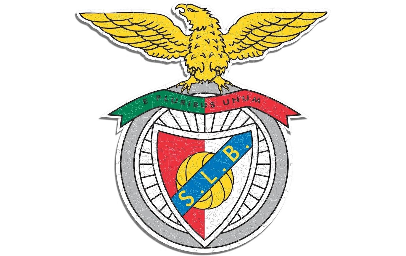 Iconic Puzzles Puzzle SL Benfica Logo – 270 Teile – 36,7×37,4 cm – ab 10 J. – Holz, mehrfarbig, FSC