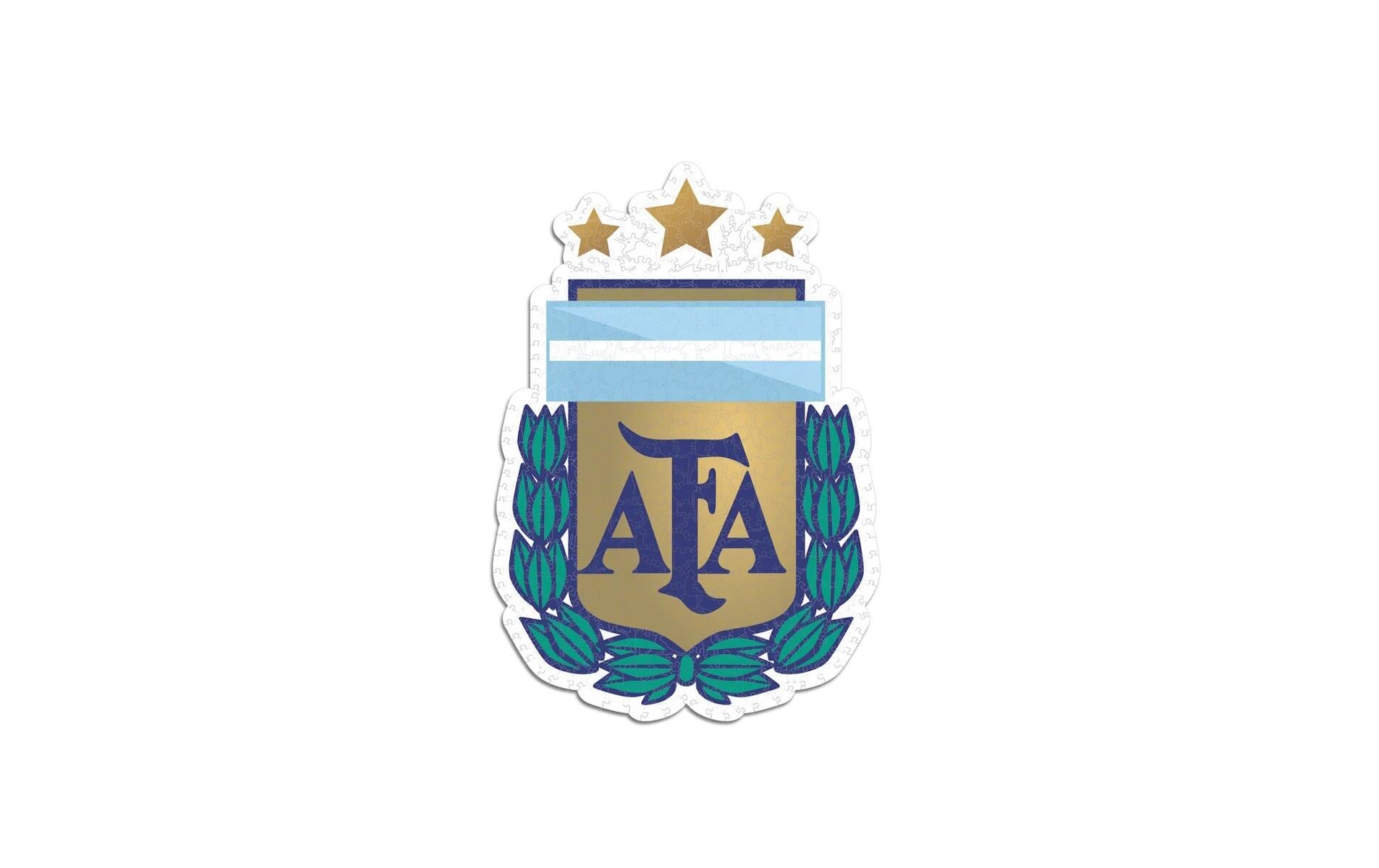 Iconic Puzzles Nationalmannschaft Argentinien Logo – Logikspiel, ab 10 Jahren