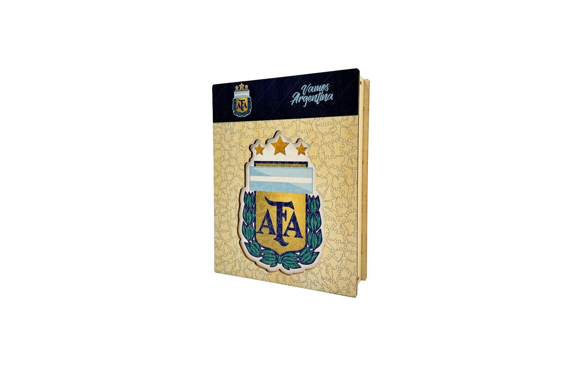 Iconic Puzzles Nationalmannschaft Argentinien Logo – Logikspiel, ab 10 Jahren