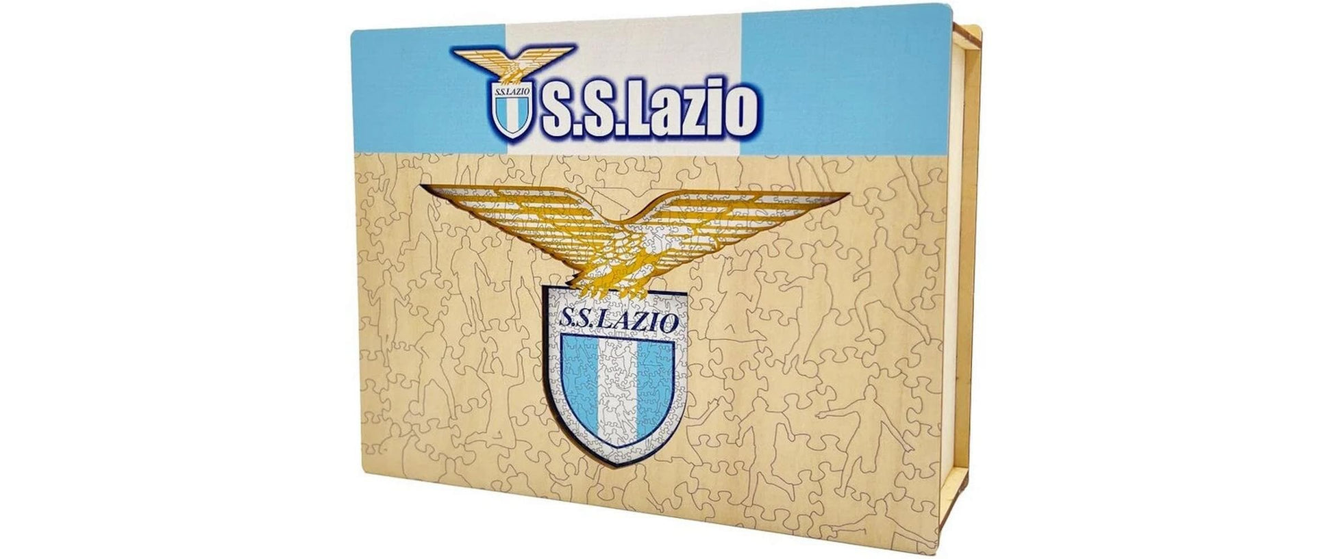 Iconic Puzzles SS Lazio - Logo - Logikspiel, 1 Spieler, ab 10 Jahren, mehrsprachig