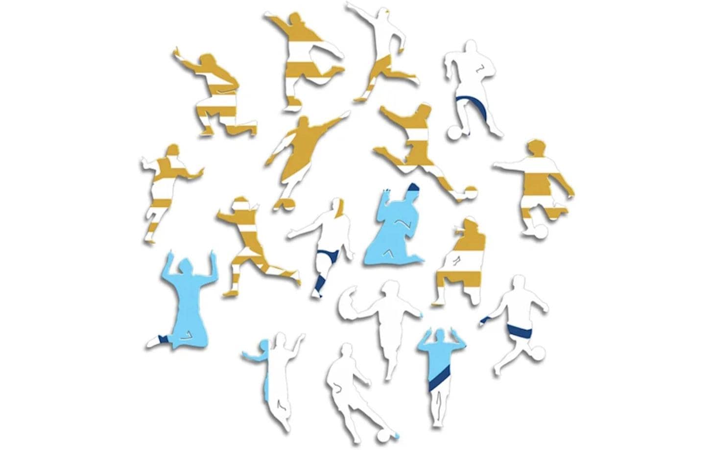 Iconic Puzzles SS Lazio - Logo - Logikspiel, 1 Spieler, ab 10 Jahren, mehrsprachig