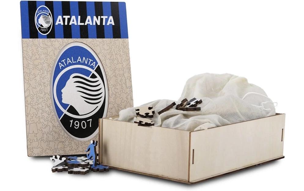 Iconic Puzzles Atalanta BC - Logo – Logikspiel, 1 Spieler, ab 14 Jahren, mehrsprachig
