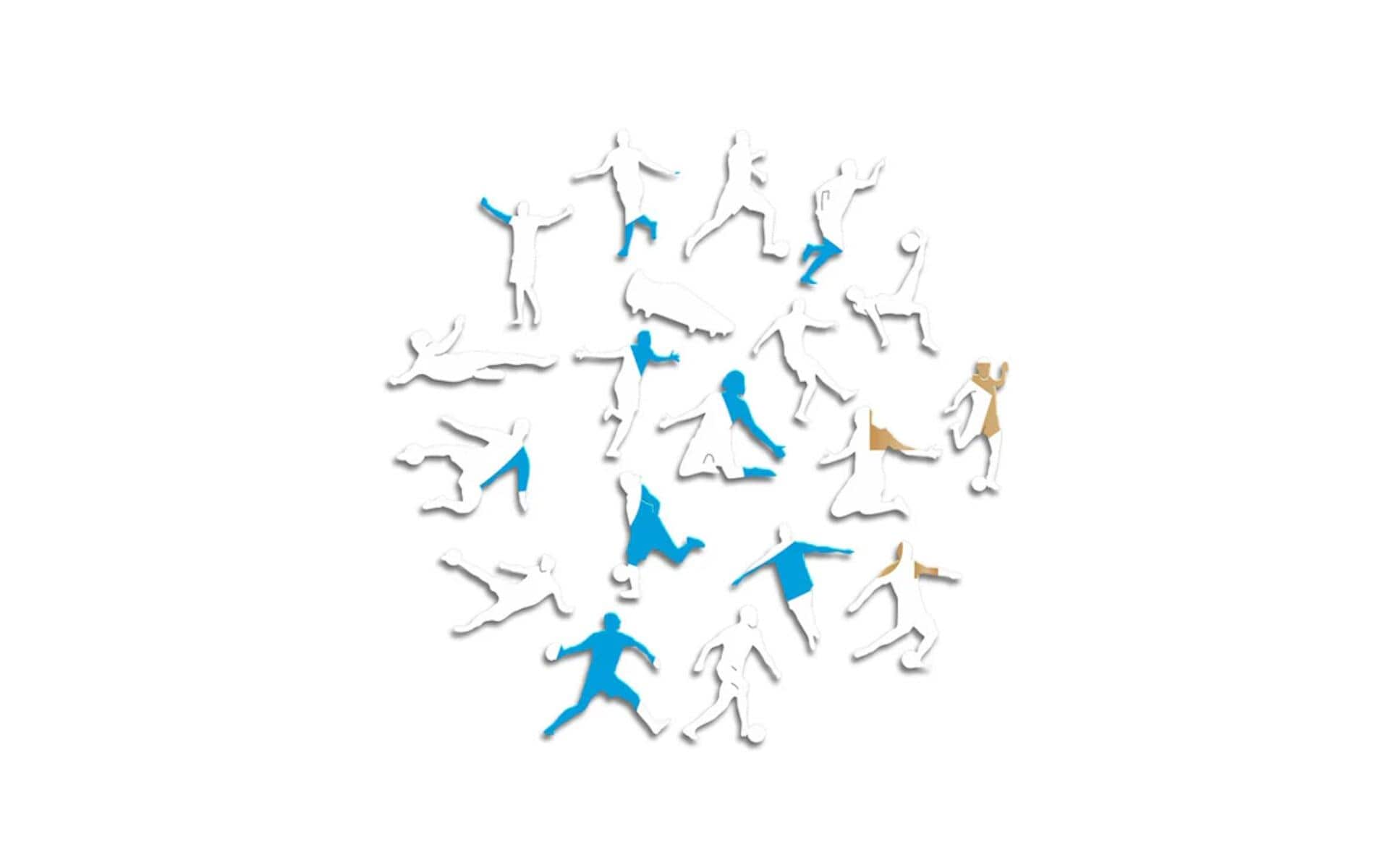 Iconic Puzzles Puzzle Olympique Marseille Logo – 270 Teile – 37,5 × 37,5 cm – ab 10 J. – Holz – Mehrfarbig