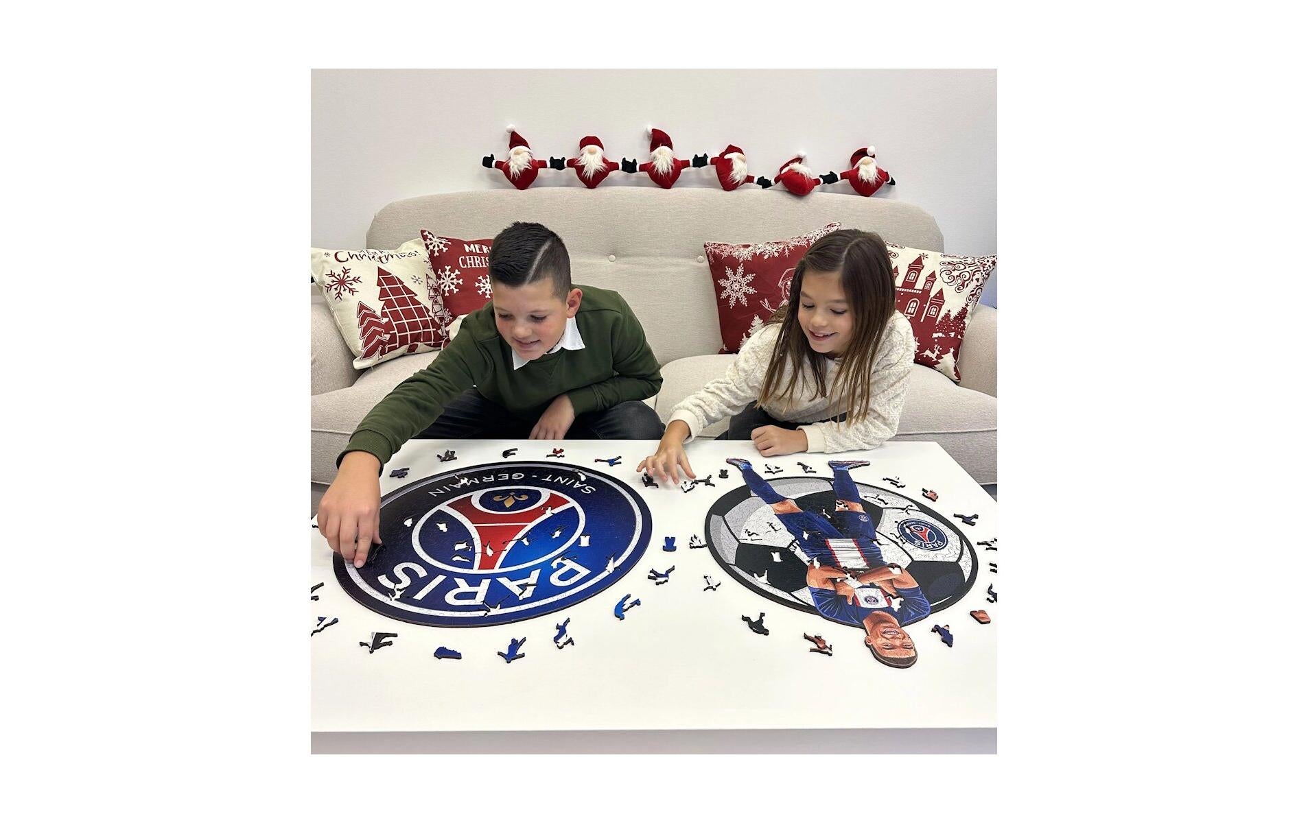 Iconic Puzzles PSG FC Logo – Logikspiel, 1 Spieler, ab 14 Jahren, mehrsprachig