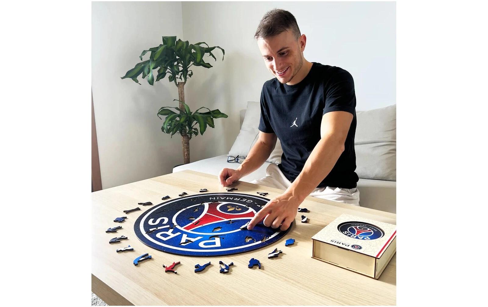 Iconic Puzzles PSG FC Logo – Logikspiel, 1 Spieler, ab 14 Jahren, mehrsprachig