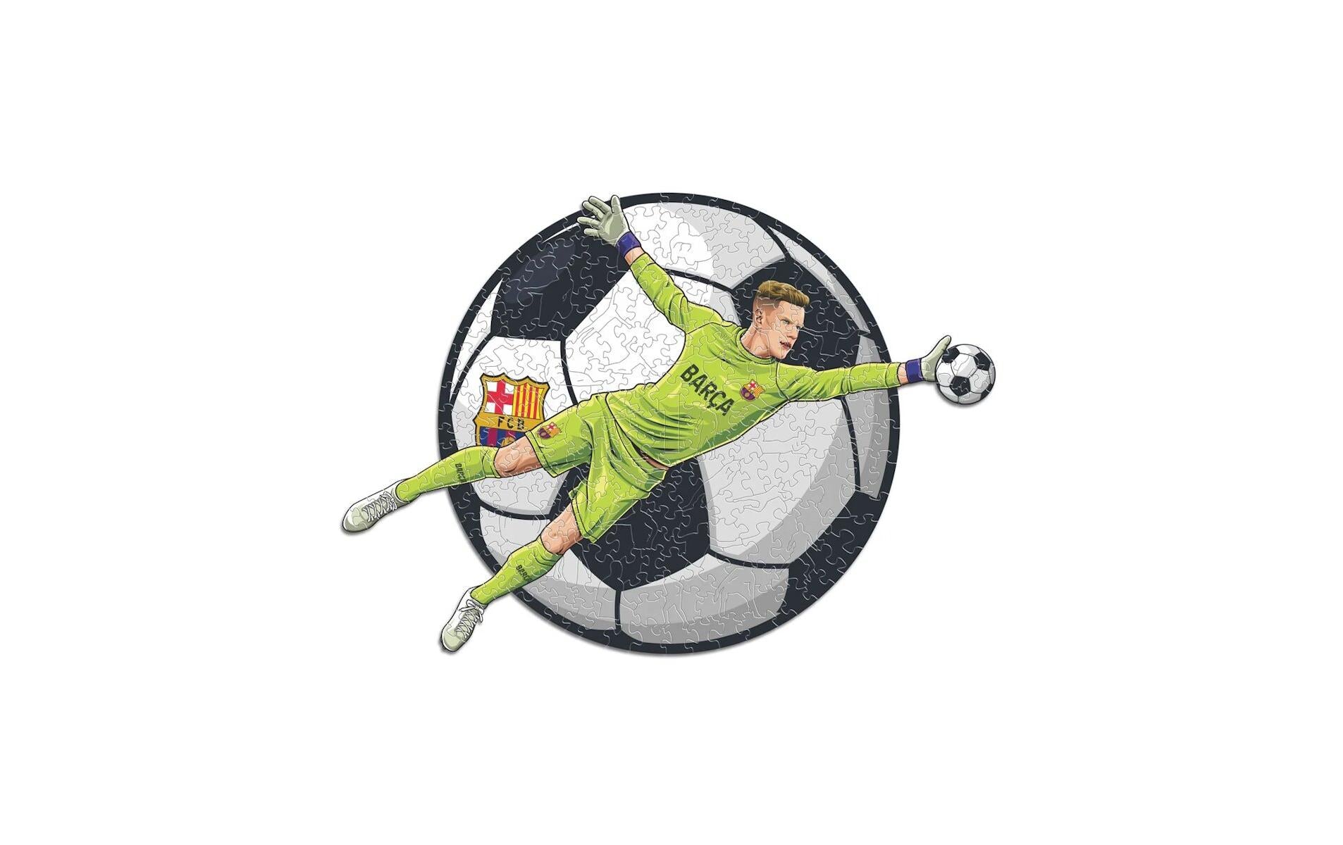 Iconic Puzzles Puzzle FC Barcelona – Ter Stegen – 270 Teile – 42 × 30 cm – ab 10 J.
