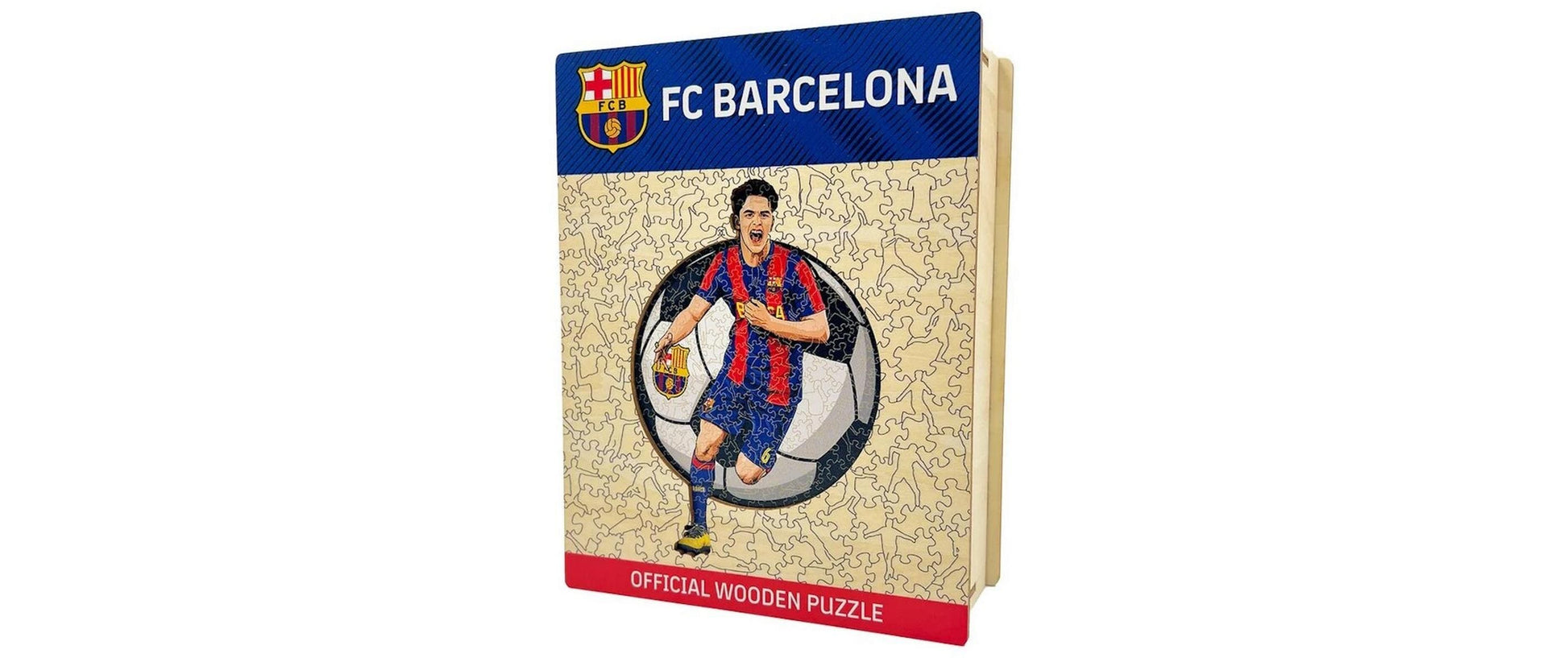 Iconic Puzzles Puzzle FC Barcelona – Gavi – 270 Teile – 30 × 42 cm – ab 10 J. – Holz – Mehrfarbig – FSC
