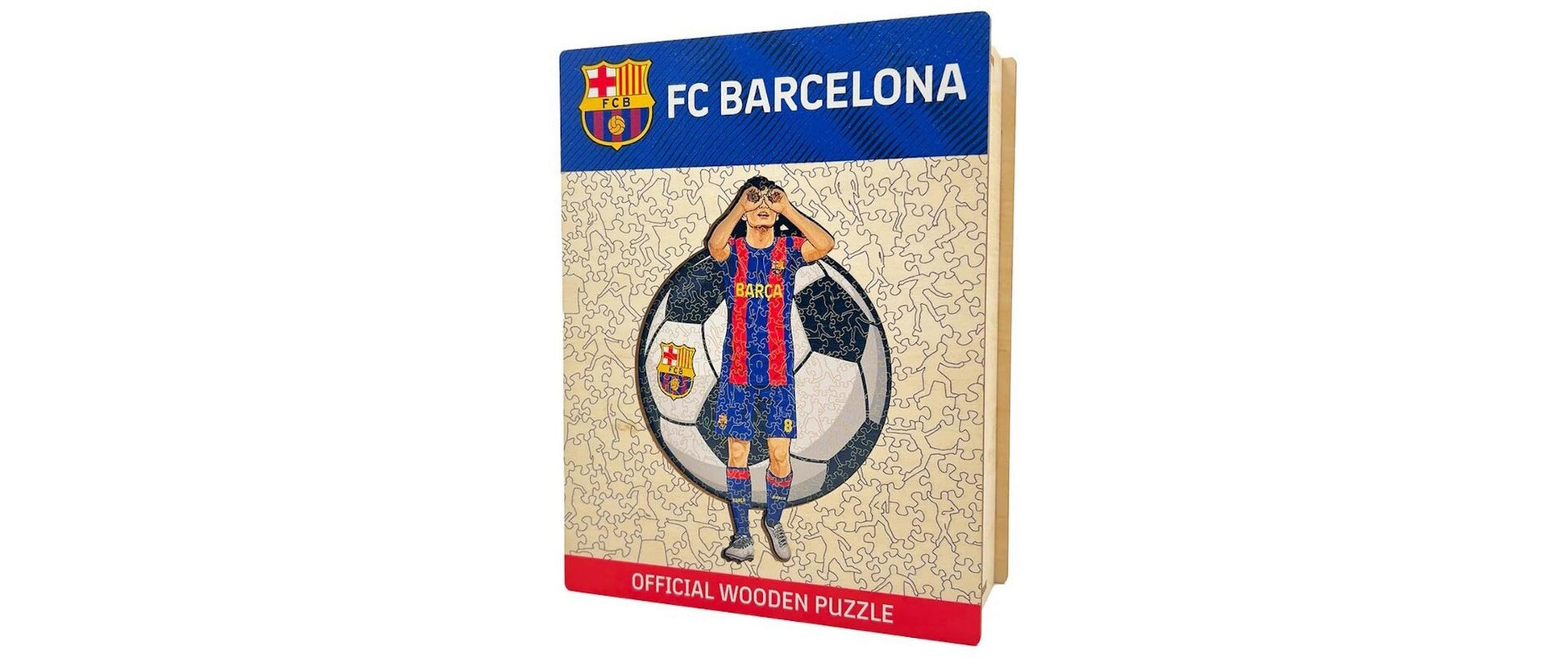 Iconic Puzzles Puzzle FC Barcelona - Pedri – 270 Teile – 30 × 42 cm – ab 10 J. – Holz – mehrfarbig – FSC
