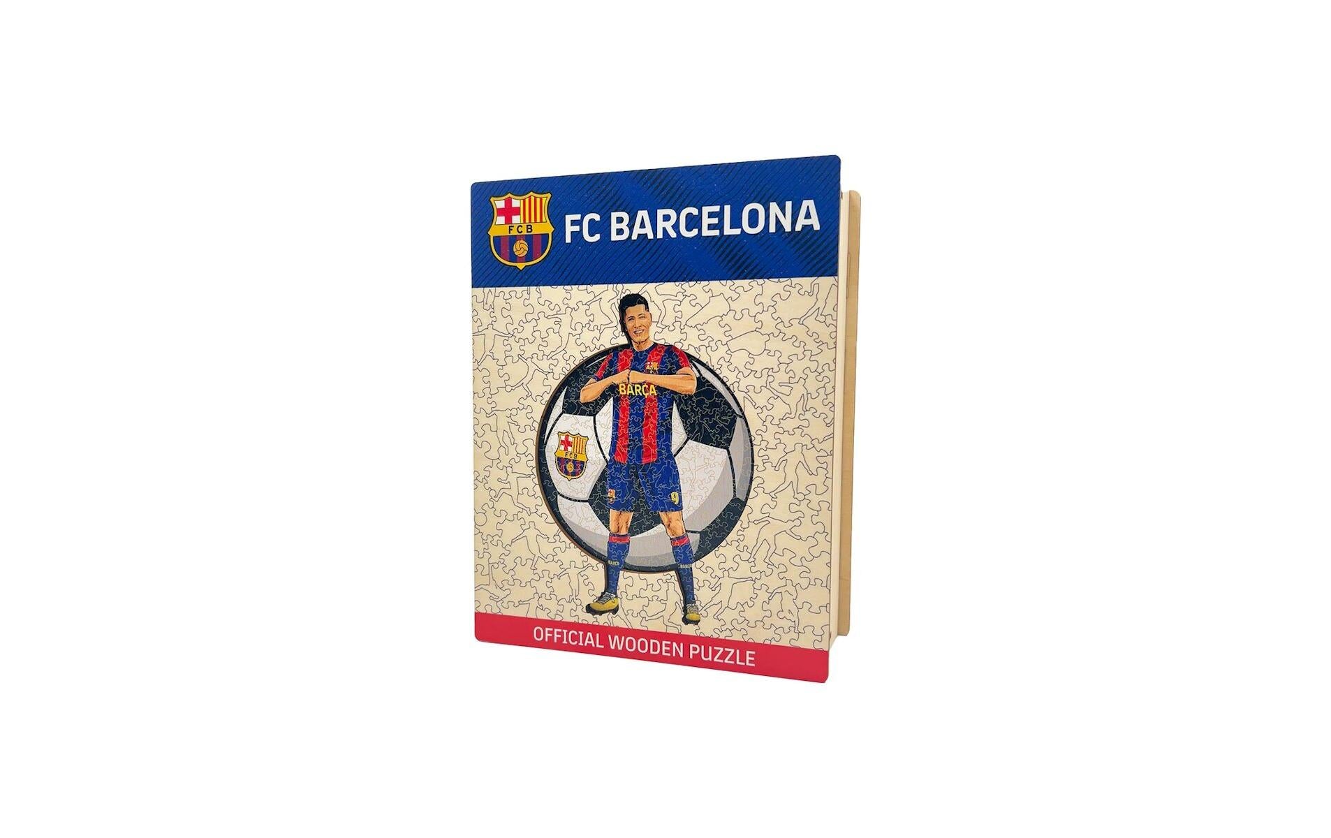 Iconic Puzzles Puzzle FC Barcelona – 270 Teile – 30 × 42 cm – ab 10 J. – Holz – mehrfarbig – FSC