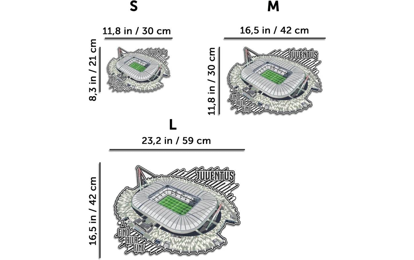 Iconic Puzzles Juventus FC - Allianz Stadium – Logikspiel, 1 Spieler, ab 14 Jahren