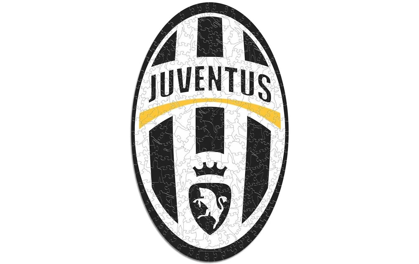 Iconic Puzzles Juventus FC - Retro Logo – Holz-Puzzle, 1 Spieler, ab 10 Jahren, mehrsprachig