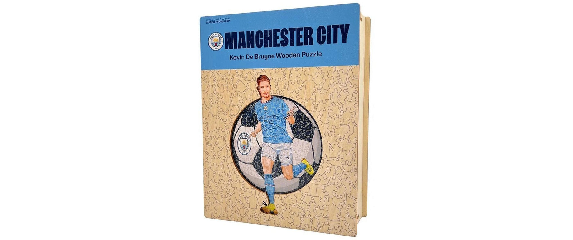 Iconic Puzzles Man City FC Kevin De Bruyne – Logikspiel, 1 Spieler, ab 10 Jahren