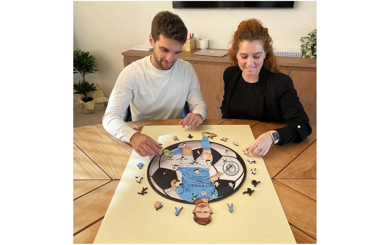 Iconic Puzzles Man City FC Kevin De Bruyne – Logikspiel, 1 Spieler, ab 10 Jahren