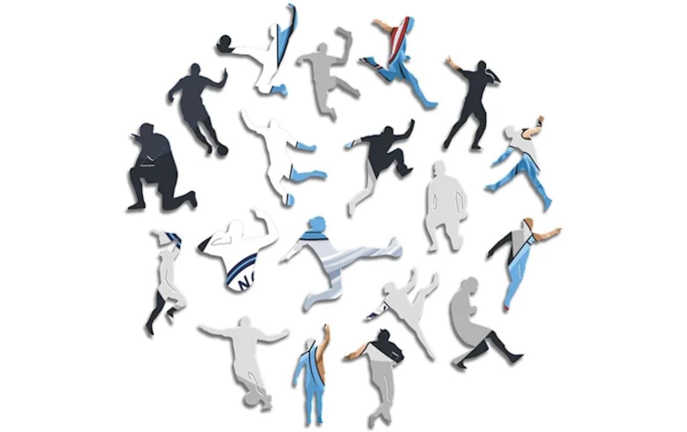 Iconic Puzzles Puzzle Man City FC – Erling Haaland – 270 Teile – 30 × 42 cm – ab 10 J. – Holz, FSC