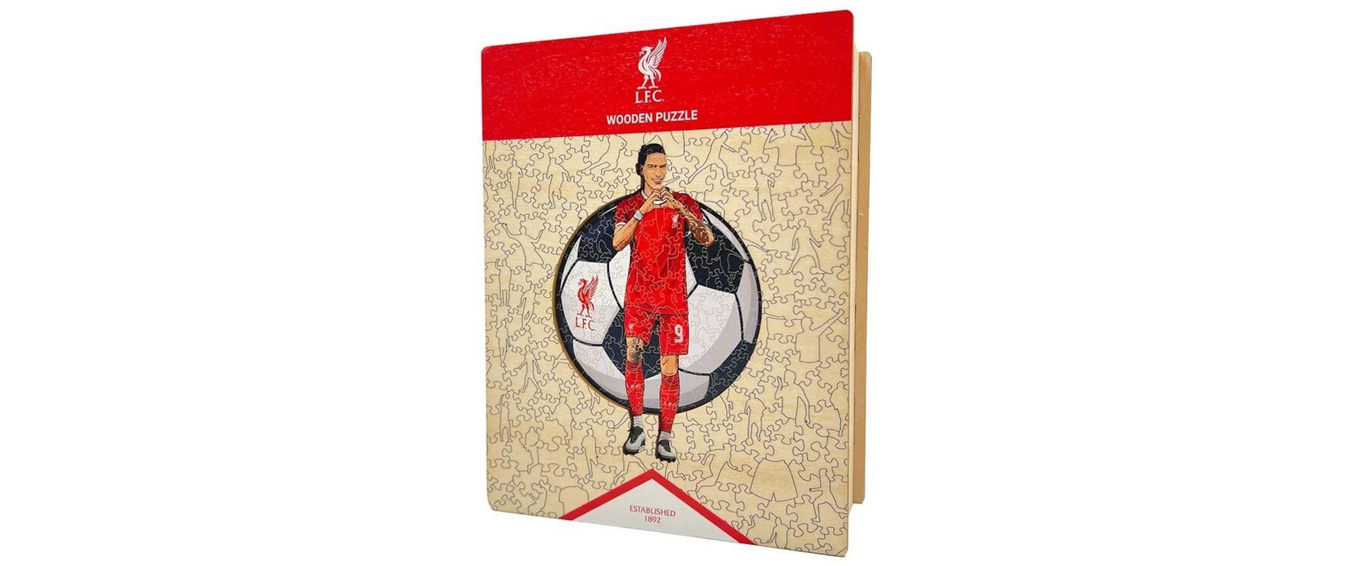 Iconic Puzzles Liverpool FC - Darwin Nuñez – Logikspiel, 1 Spieler, ab 10 Jahren