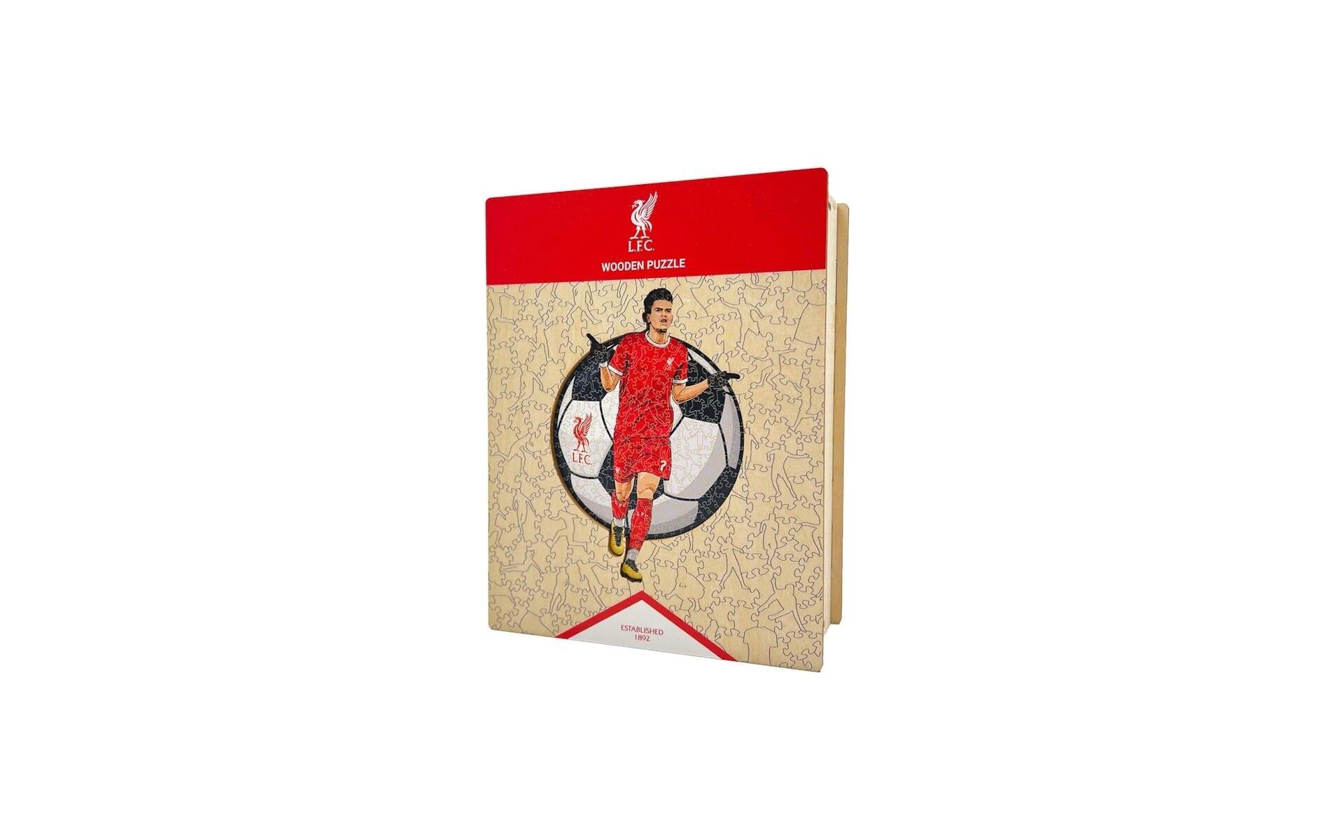 Iconic Puzzles Liverpool FC Luis Diaz – Logikspiel, 1 Spieler, ab 10 Jahren, mehrsprachig