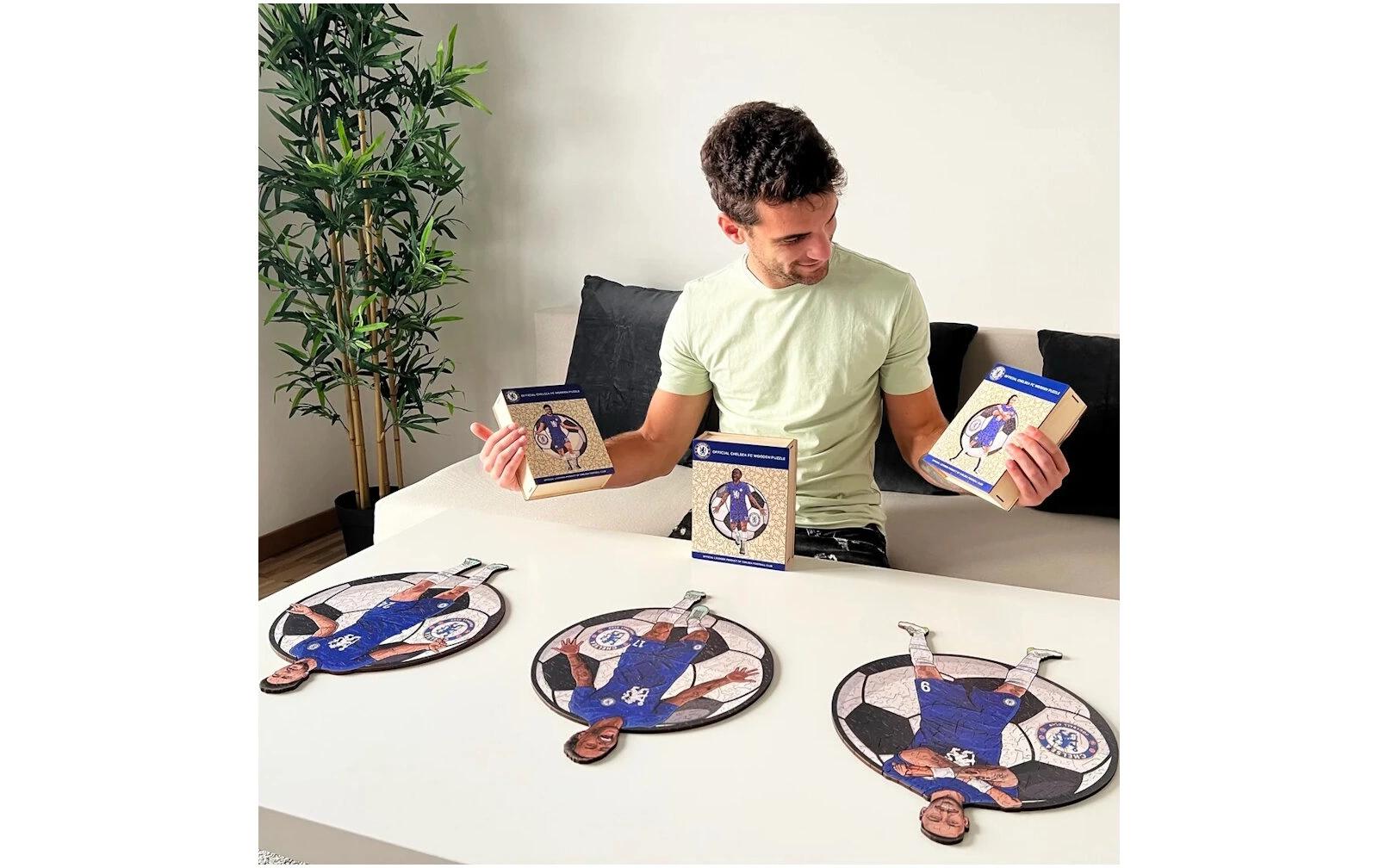 Iconic Puzzles Puzzle Chelsea FC – Raheem Sterling – 270 Teile – 30 × 42 cm – ab 14 J. – Holz – FSC