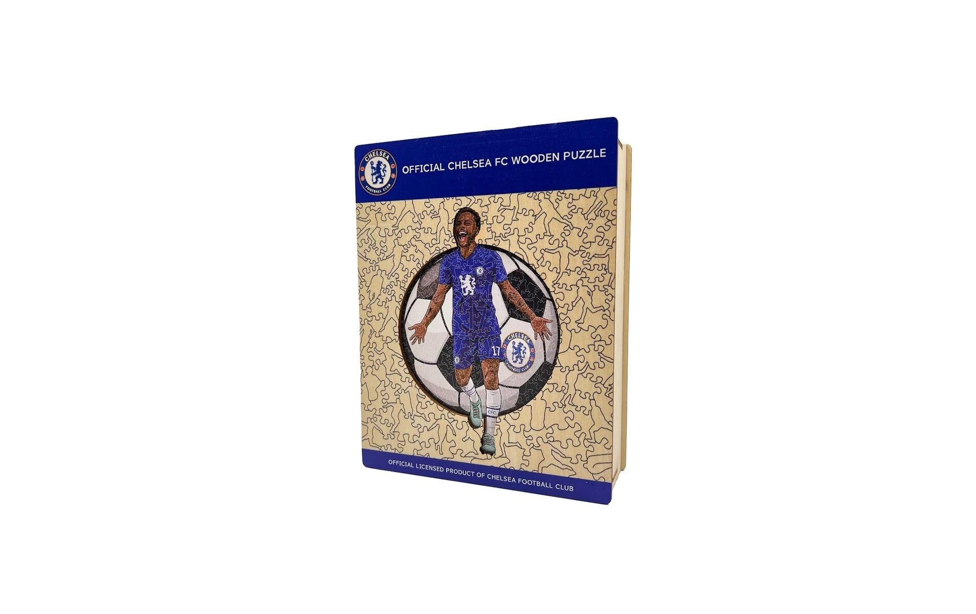 Iconic Puzzles Puzzle Chelsea FC – Raheem Sterling – 270 Teile – 30 × 42 cm – ab 14 J. – Holz – FSC