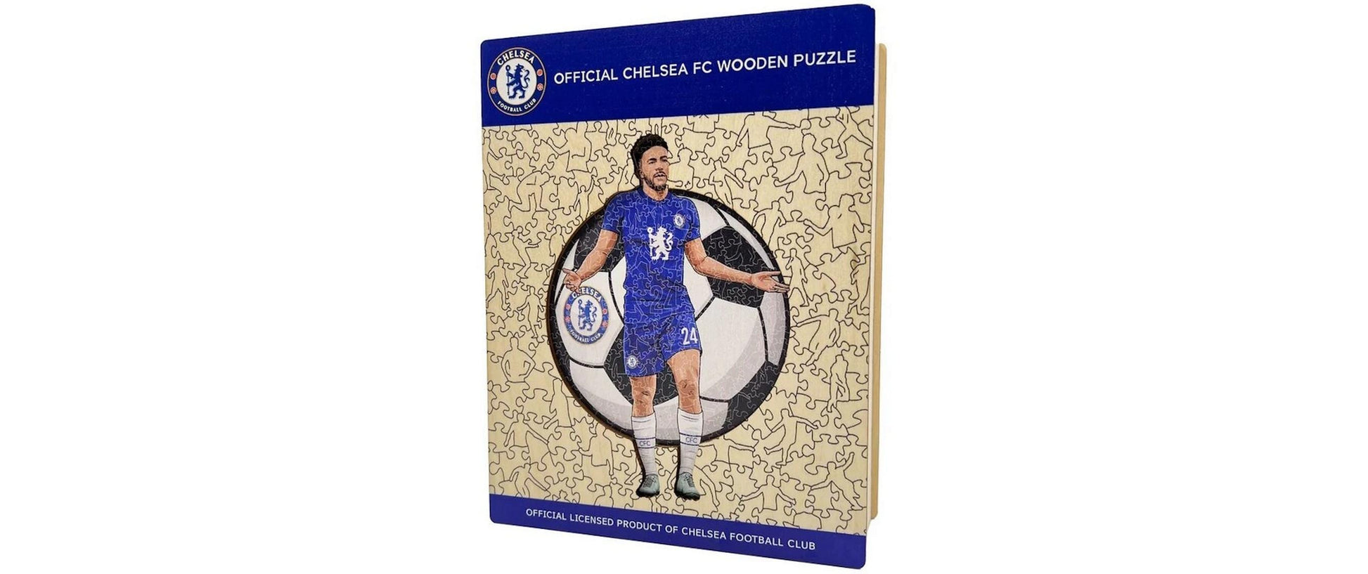 Iconic Puzzles Puzzle Chelsea FC – Reece James – 270 Teile – 30 × 42 cm – ab 14 J. – Holz – Mehrfarbig – FSC