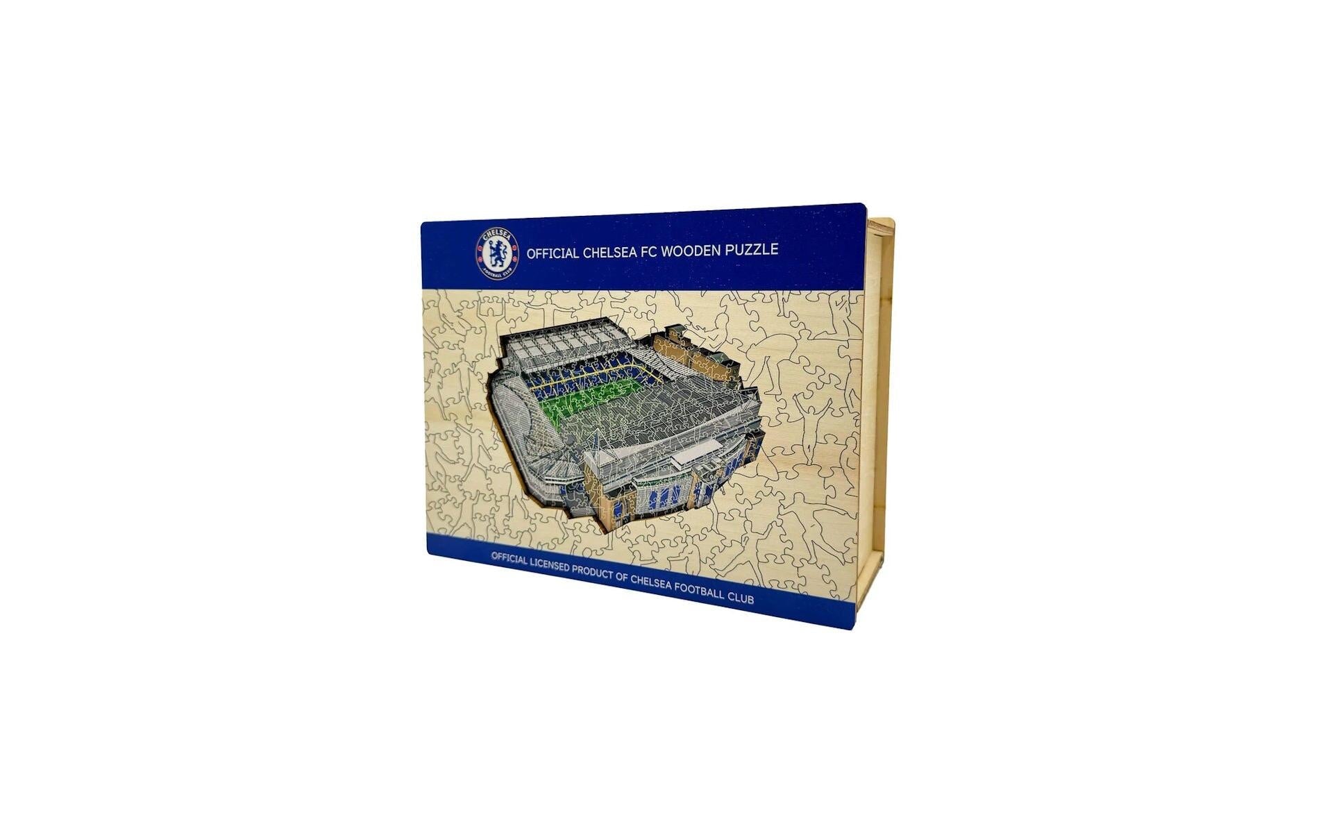 Iconic Puzzles Chelsea FC - Stamford Bridge Stadion - Logikspiel, 1 Spieler, ab 14 Jahren, mehrsprachig