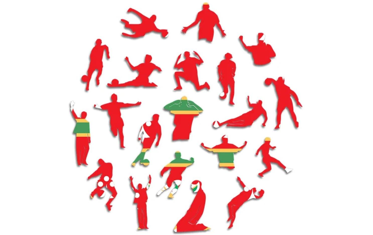 Iconic Puzzles Arsenal FC Retro Logo – Logikspiel, 1 Spieler, ab 10 Jahren, mehrsprachig