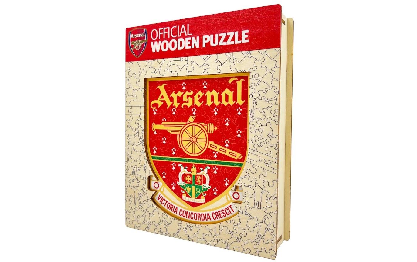 Iconic Puzzles Arsenal FC Retro Logo – Logikspiel, 1 Spieler, ab 10 Jahren, mehrsprachig
