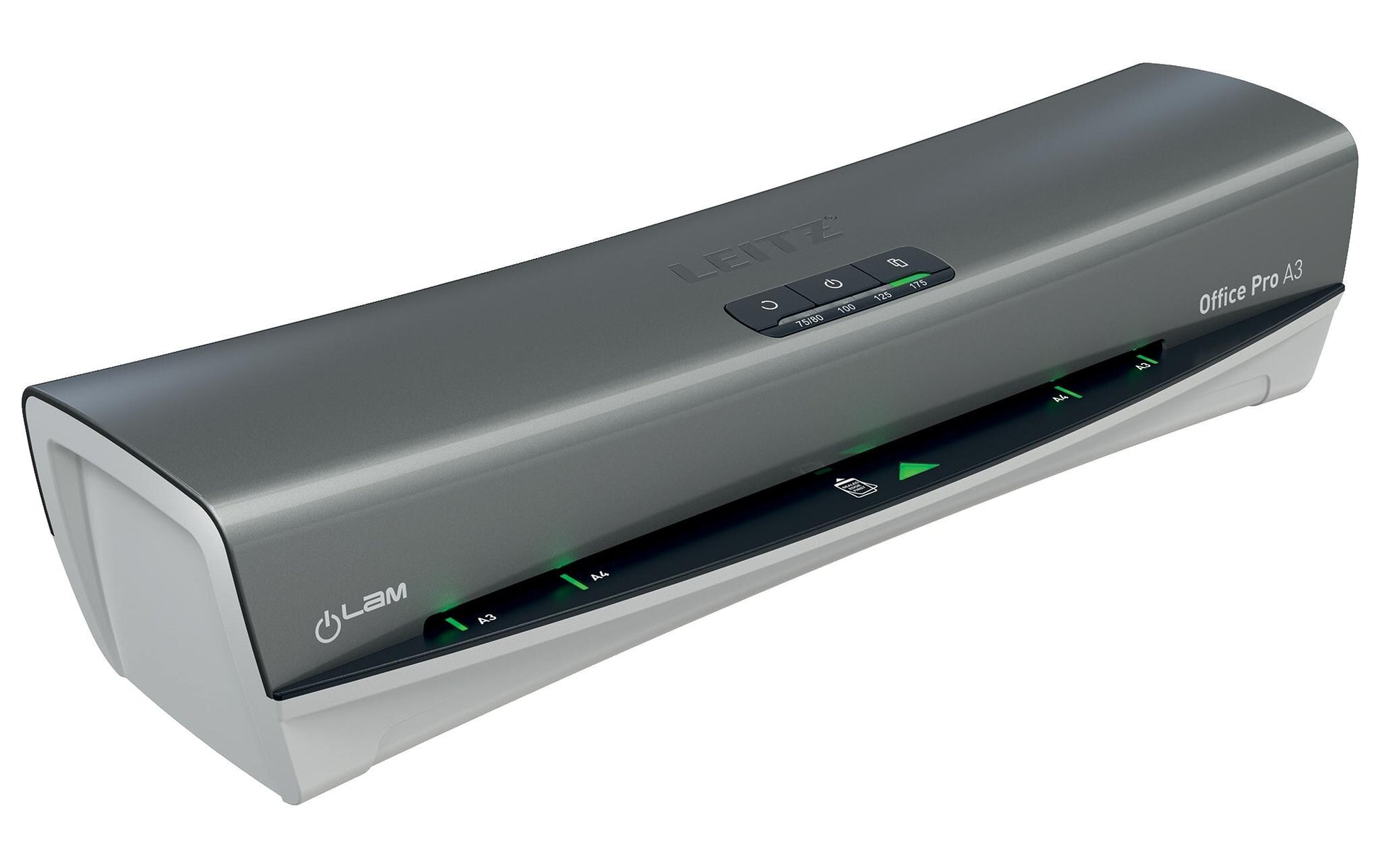 Leitz iLAM Office Pro Laminiergerät A3 – Heisslaminator, bis 175 µm, 4 Rollen, 500 mm/min