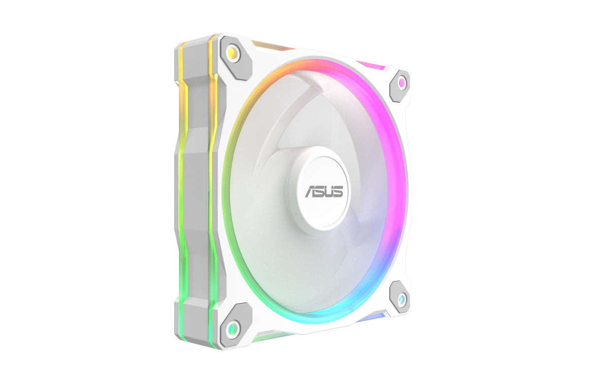 ASUS PRIME MR120 – Ventilator – 120 mm, PWM, 1600 U/min, ARGB, 23 dB, 3er-Pack