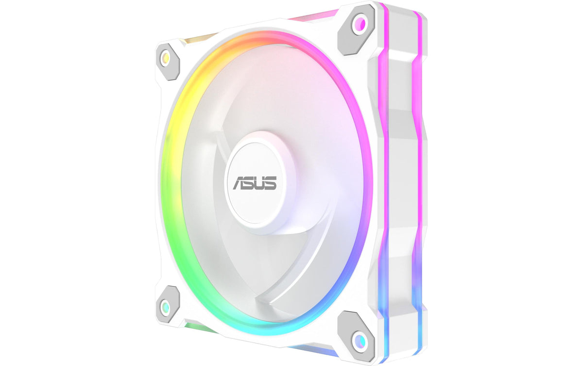 ASUS PRIME MR120 – Ventilator – 120 mm, PWM, 1600 U/min, ARGB, 23 dB, 3er-Pack
