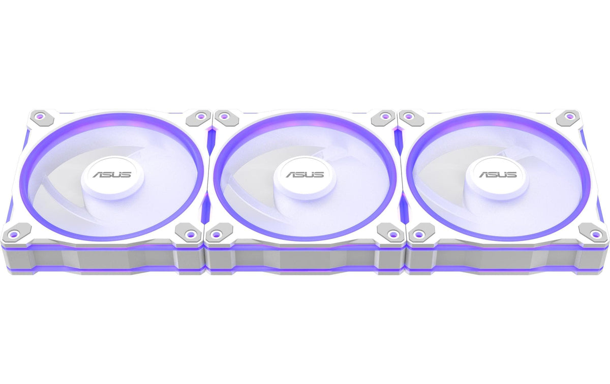 ASUS PRIME MR120 – Ventilator – 120 mm, PWM, 1600 U/min, ARGB, 23 dB, 3er-Pack