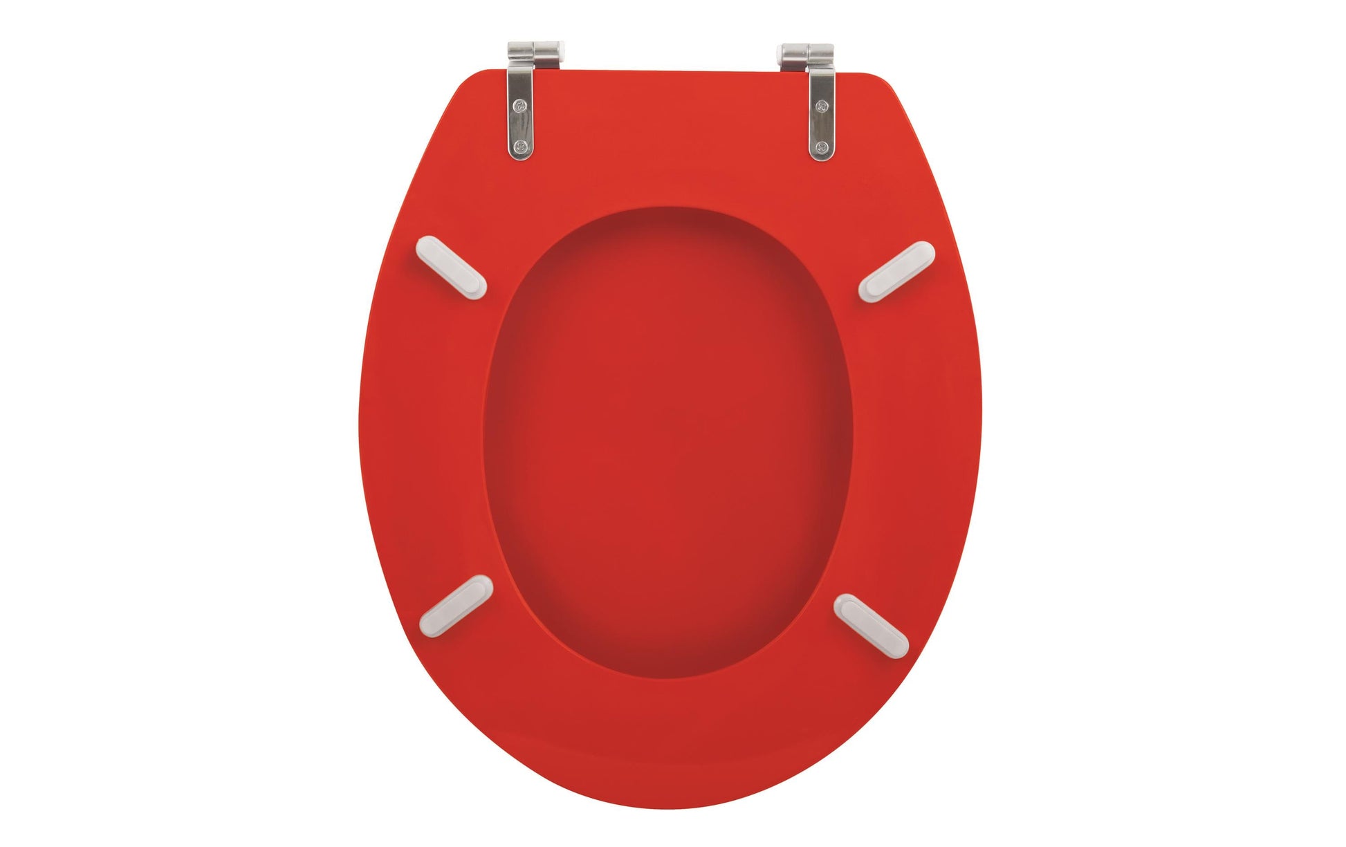 MSV WC-Sitz – MDF, Rot, 45 × 37 cm