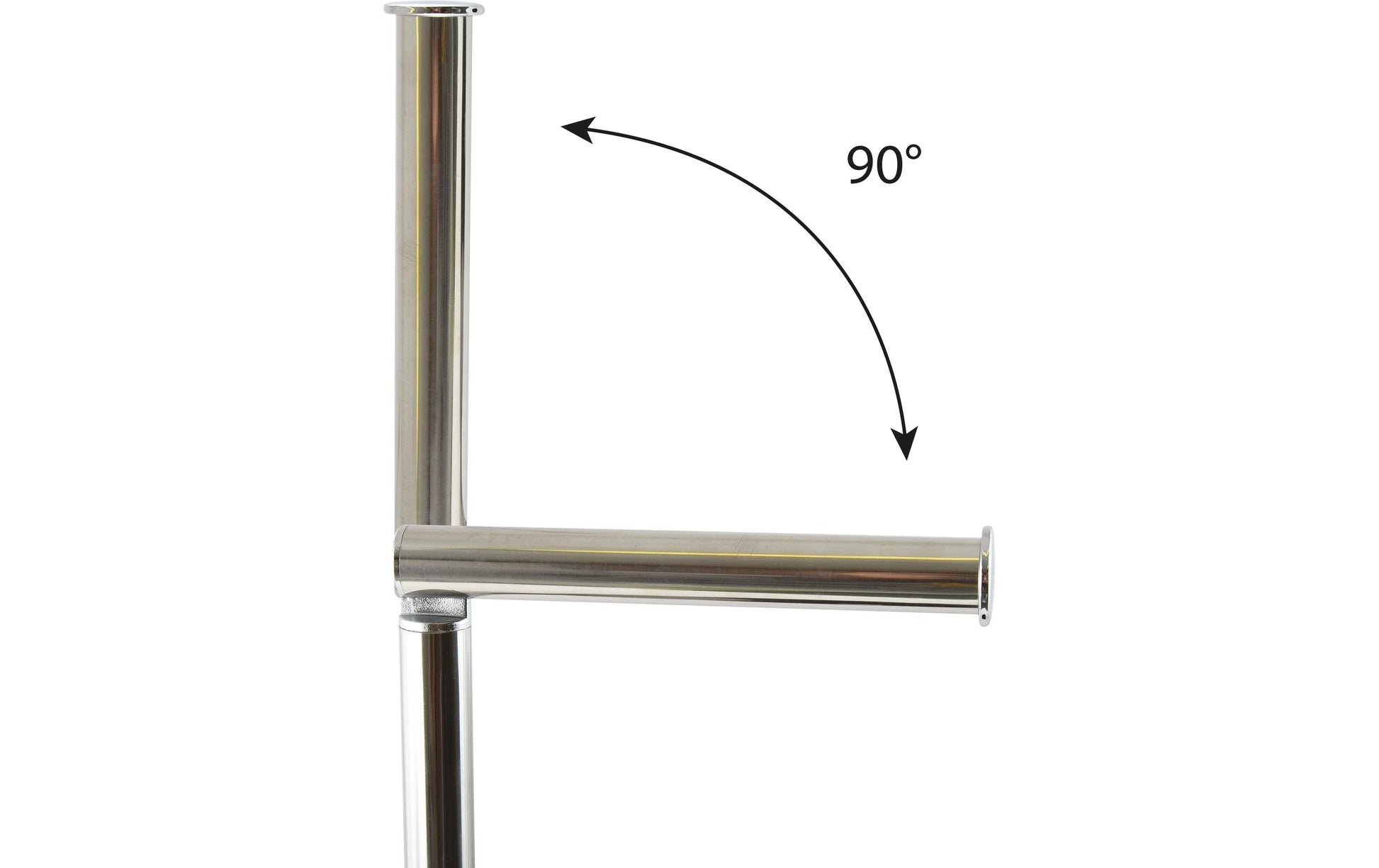 MSV WC-Garnitur – Glas, Taupe, 22 × 22 × 66 cm