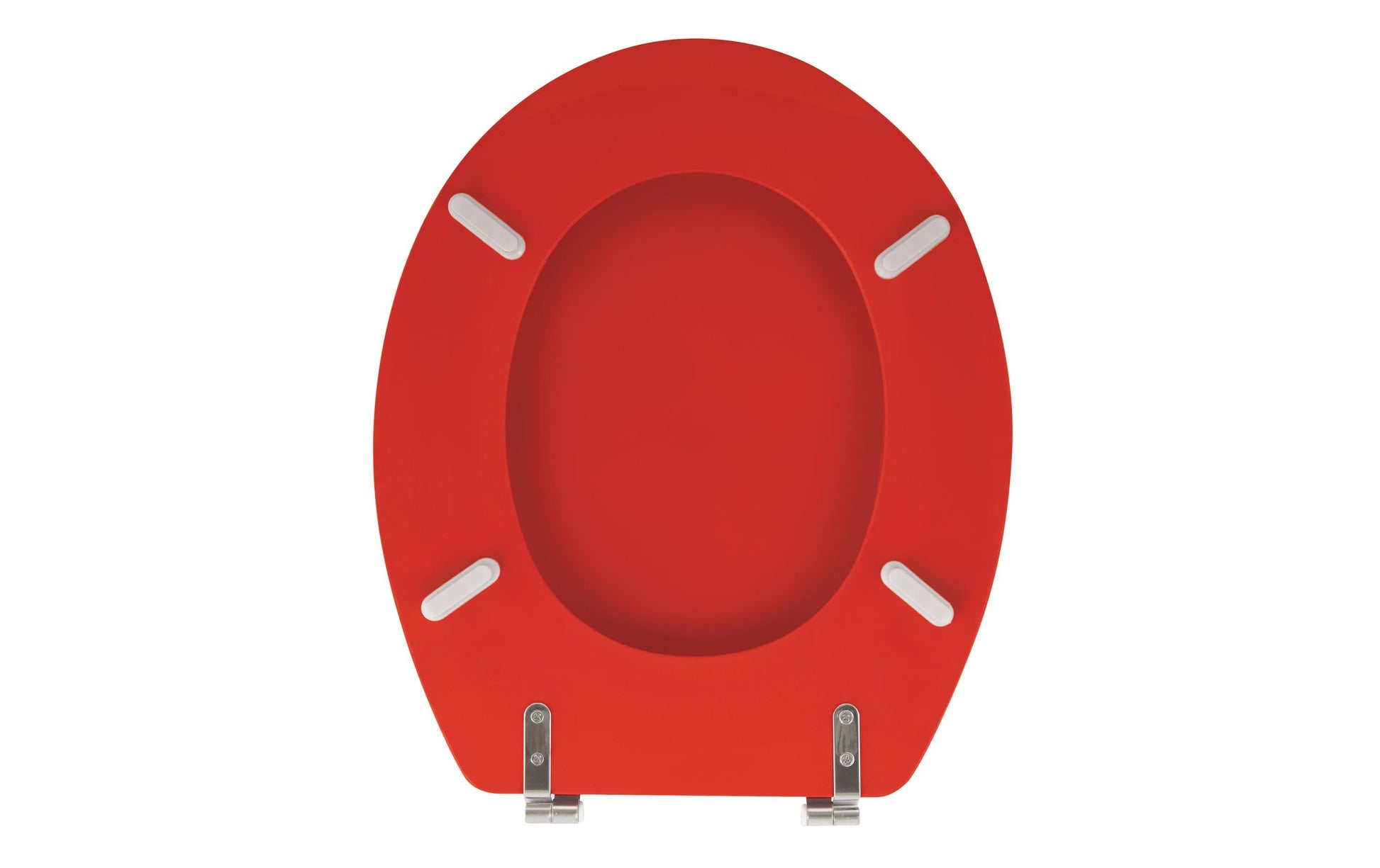 MSV WC-Sitz – MDF, Rot, 45 × 37 cm