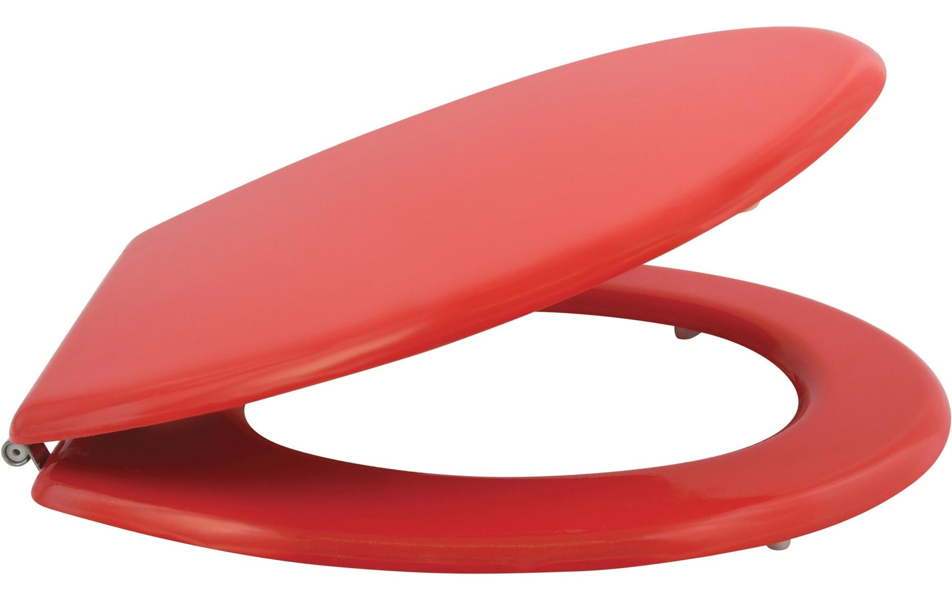 MSV WC-Sitz – MDF, Rot, 45 × 37 cm